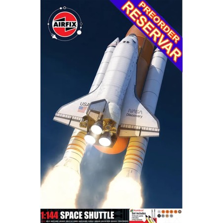 TRANSBORDADOR ESPACIAL (Pegamento & pinturas) -Escala 1/144- Airfix A50200