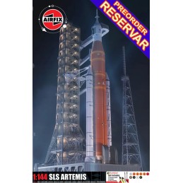 COHETE SLS Artemis (Pegamento & pinturas) -Escala 1/144 Airfix A50202