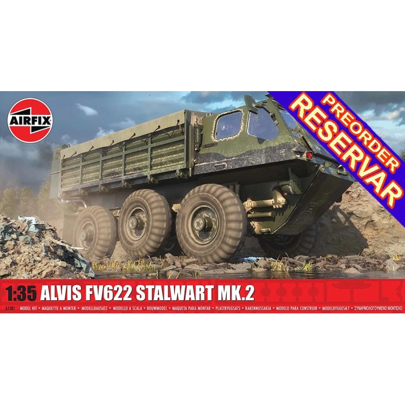 CAMION Alvis FV622 Stalwart Mk.2 -Escala 1/35- Airfix A1381