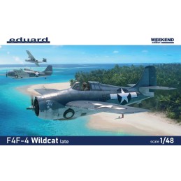 GRUMMAN F4F-4 Wildcat (Late) WEEKEND -Escala 1/48- Eduard 84204