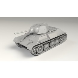 CARRO DE COMBATE T-34-747(r) (Aleman) -Escala 1/35- ICM 35370