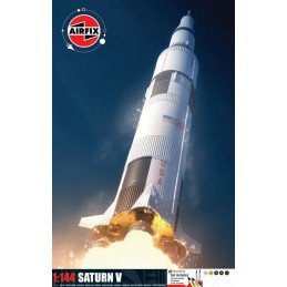 COHETE SATURNO V (Pintura & pegamento) -Escala 1/144- Airfix A50201