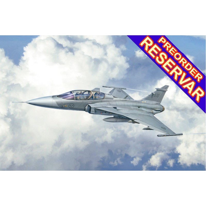 SAAB JAS-39 GRIPEN (Biplaza) -Escala 1/48- Italeri 2664