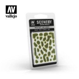 WILD TURF - DRY GREEN L: 2 mm x 35 unidades - Acrylicos Vallejo SC401