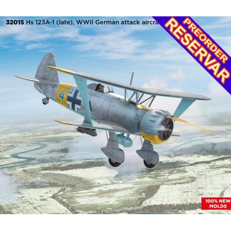 HENSCHEL HS-123 A1 (Late) -Escala 1/32- ICM 32015