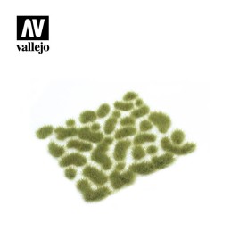 WILD TURF - LIGHT GREEN L: 4 mm x 35 unidades - Acrylicos Vallejo SC407