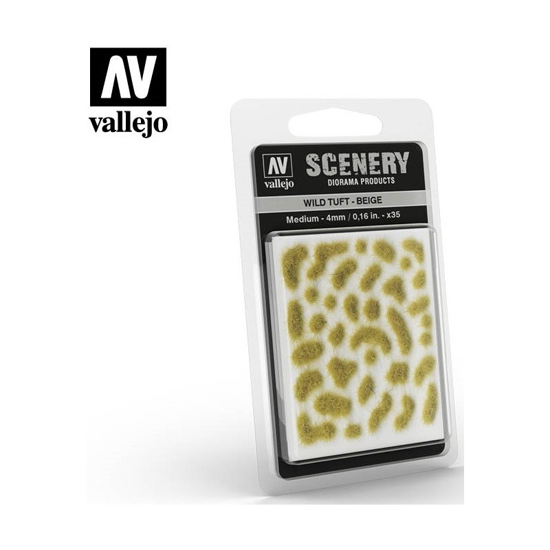 WILD TURF - BEIGE L: 5 mm x 35 mm - Acrylicos Vallejo SC408