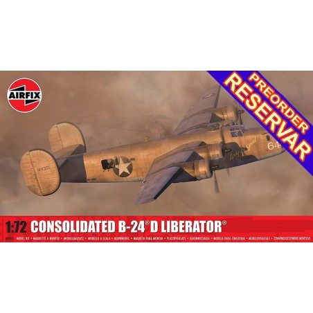 Consolidated B-24D Liberator -Escala 1/72- Airfix A09011