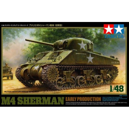 CARRO DE COMBATE M-4 SHERMAN (Early) -Escala 1/48- Tamiya 32505