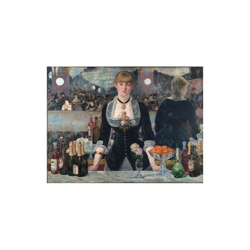 PUZZLE 1000 Pzas EL BAR DEL FOLIES-BERGERE, Edouard Manet - CLEMENTONI 39661