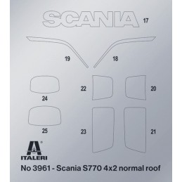 CAMION SCANIA 770 S V8 -Escala 1/24- Italeri 3965