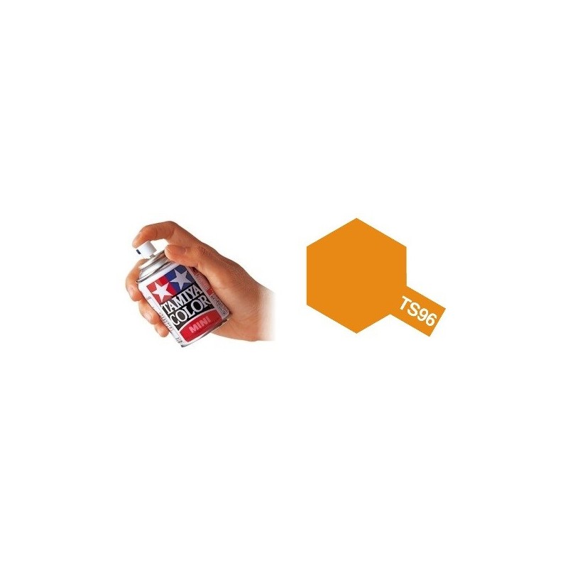 SPRAY ESMALTE TS-96 NARANJA FLUORESCENTE 100 ml - Tamiya TS96