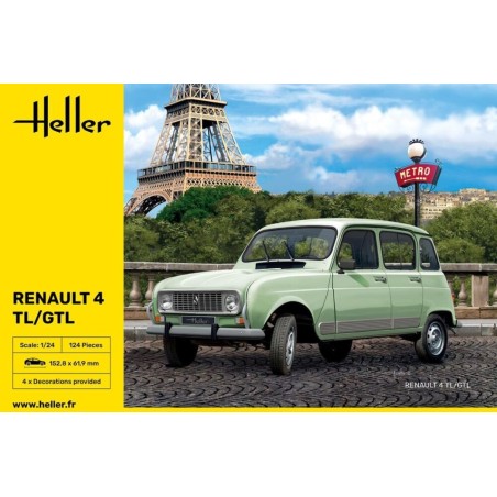 RENAULT 4L GTL -Escala 1/24- Heller 80759