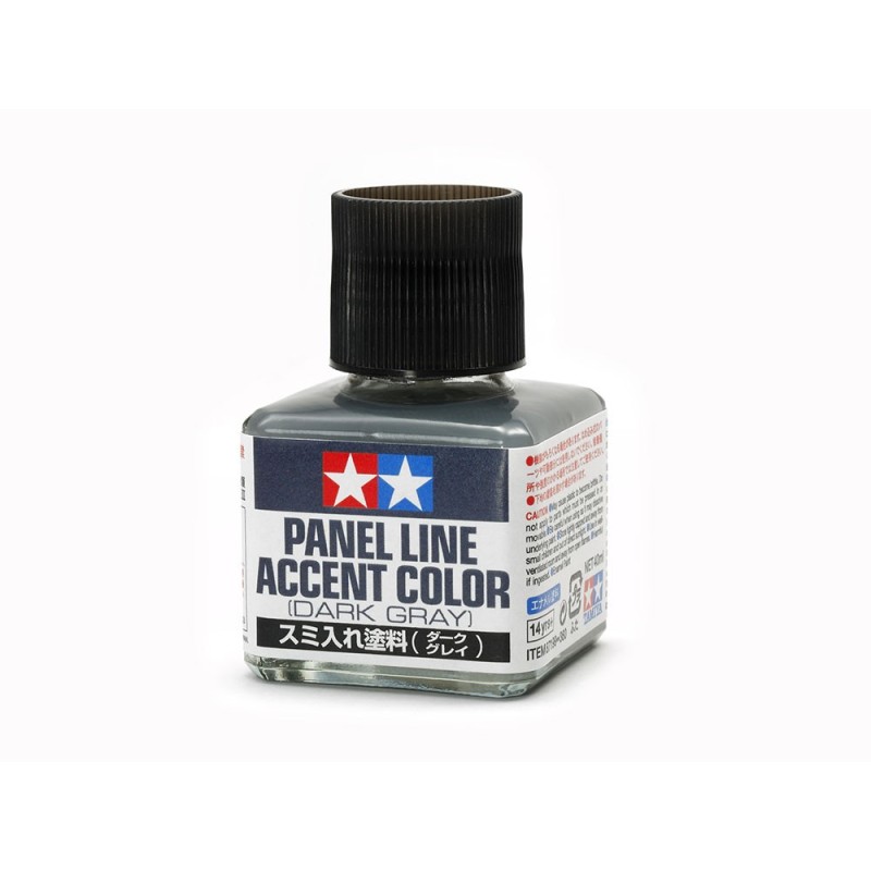 PINTURA ACRILICA PARA PANELADO GRIS OSCURO 40 ml - Tamiya 87199