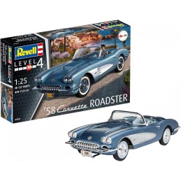 CORVETTE ROADSTER (1958) -Escala 1/25- Revell 07037