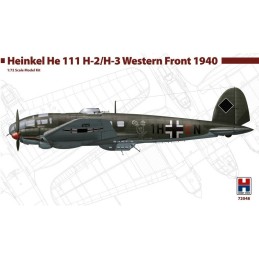 HEINKEL HE-111 H-2 / H-3 (Frente Occidental 1940) -Escala 1/72- Hobby 2000 72048