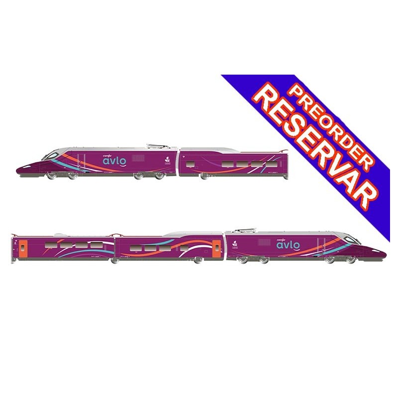 TREN AVLO DE RENFE - ANALOGICO - ESCALA H0 - ELECTROTREN HE2031