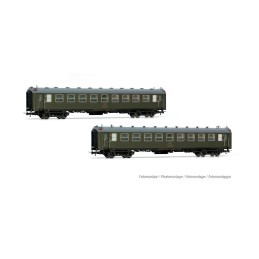 SET COCHES RENFE 5000 TIPO BB4, 2ª clase, (2 UNIDADES) - ESCALA H0 - ELECTROTREN HE2038