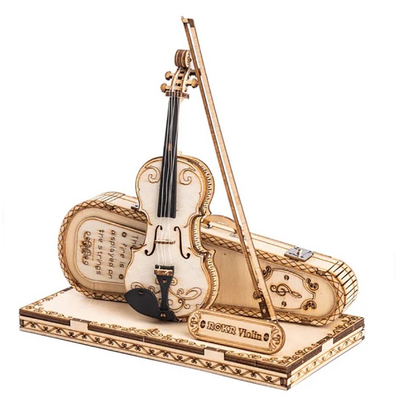 VIOLIN CAPRICCIO KIT DE MADERA  ROBOTIME TG604K