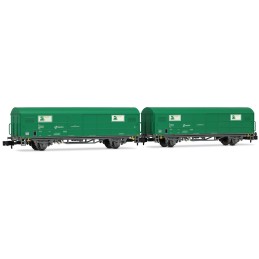 CONJUNTO 2 VAGONES RENFE JPD -TEM- ESCALA N - ARNOLD HN6703