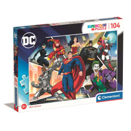 PUZZLE 104 Pzas DC COMICS - Clementoni 25722