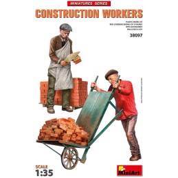 TRABAJADORES DE LA CONSTRUCCION -Escala 1/35- MiniArt 38097