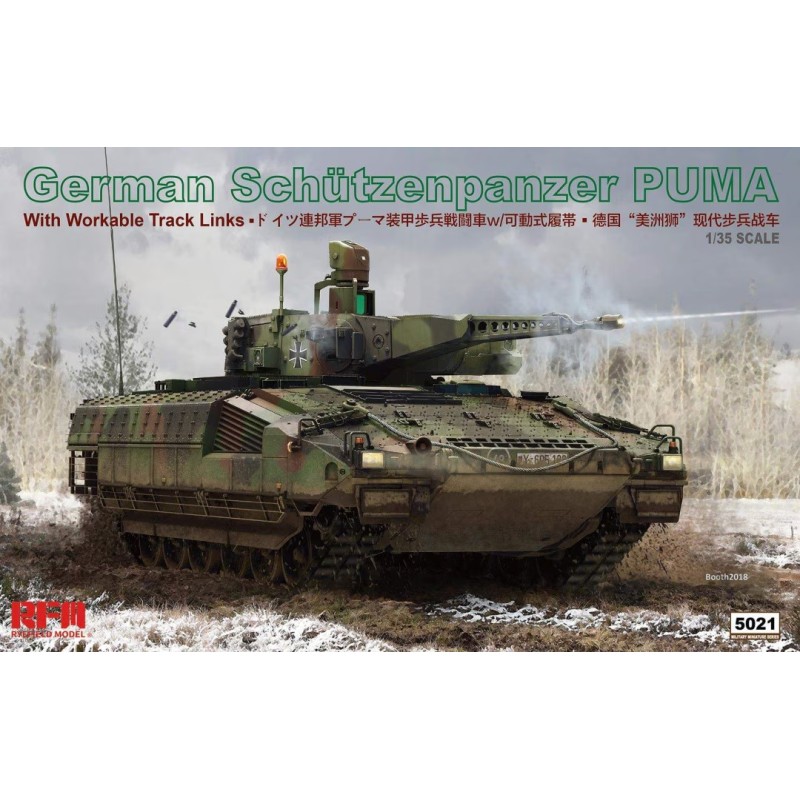 VEHICULO DE COMBATE DE INFANTERIA PUMA -Escala 1/35- Ryefield Model 5021