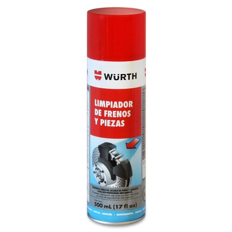 SPRAY LIMPIADOR DE FRENOS WURTH - 500 ml