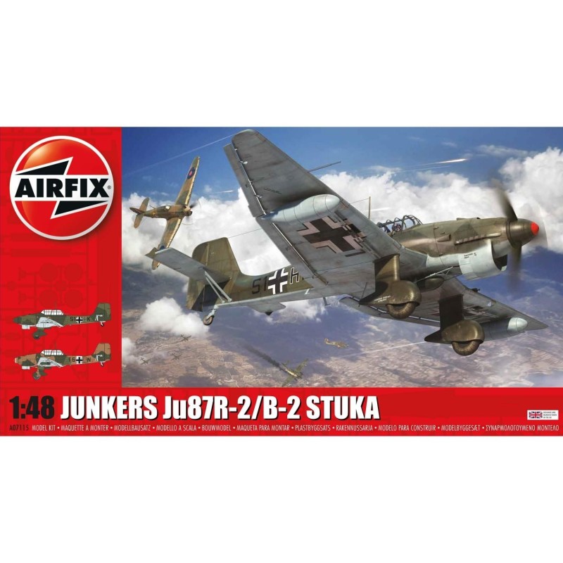 JUNKERS JU-87 B-2 / R-2 STUKA -Escala 1/48- Airfix A07115