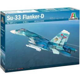 Sukhoi Su-33 Flanker D -Escala 1/72- Italeri 197