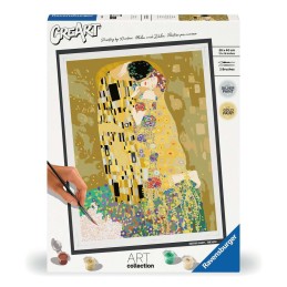 CREART EL BESO DE G.KLIMT  (KIT PARA PINTAR CON NUMEROS) RAVENSBURGER 20648