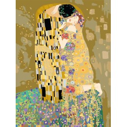 CREART EL BESO DE G.KLIMT  (KIT PARA PINTAR CON NUMEROS) RAVENSBURGER 20648