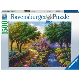 PUZZLE 1500 PZAS CABAÑA JUNTO AL RIO (80x60cms) RAVENSBURGER 12000735