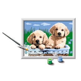 CREART PERROS RETRIEVER (KIT PARA PINTAR CON NUMEROS) RAVENSBURGER 28931