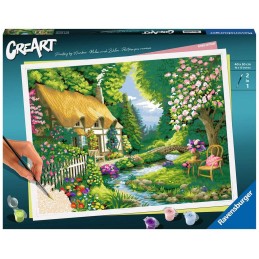 CREART RIVER COTTAGE (KIT PARA PINTAR CON NUMEROS) RAVENSBURGER 20154