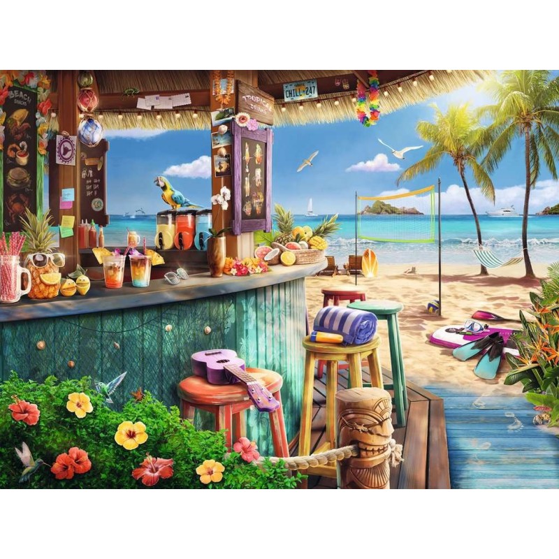 PUZZLE 1500 PZAS BAR DE PLAYA (80x60cms) RAVENSBURGER 12000743