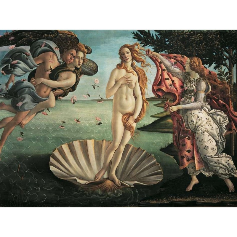 PUZZLE 1000 PZAS BOTTICELLI NACIMIENTO DE VENUS (50x70cms) RAVENSBURGER 12000068