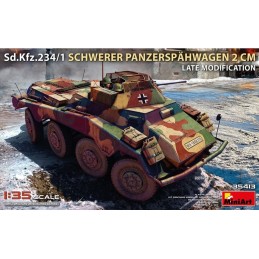 VEHICULO BLINDADO Sd.Kfz.234/1 Schwerer Panzerspahwagen (20 mm) Late Mod 1/35