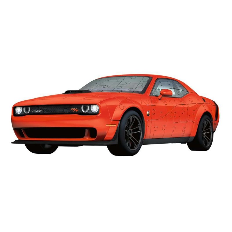 PUZZLE 3D 165 PZAS DODGE CHALLENGER SCAT PACK RED RAVENSBURGER 11284