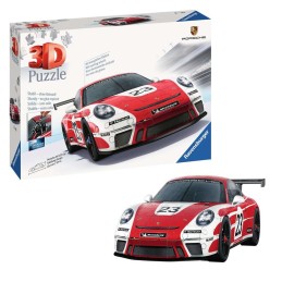 PUZZLE 3D 152 PZAS PORSCHE 911 GT3 CUP SALZBURG - RAVENSBURGER 11558