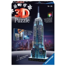 PUZZLE 3D 216 EMPIRE STATE BUILDING NIGHT EDITION- RAVENSBURGER 12566