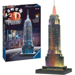 PUZZLE 3D 216 EMPIRE STATE BUILDING NIGHT EDITION- RAVENSBURGER 12566