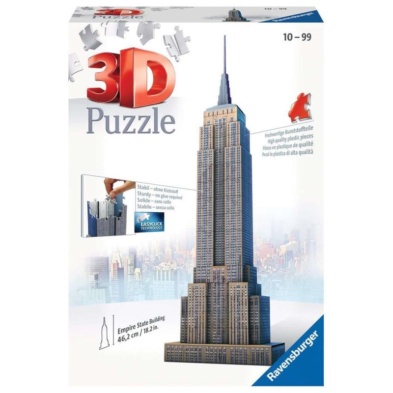 PUZZLE 3D 216 EMPIRE STATE BUILDING - RAVENSBURGER 12553