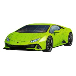 PUZZLE 3D 156 PZAS LAMBORGHINI HURACAN EVO VERDE - RAVENSBURGER 11559