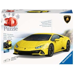 PUZZLE 3D LAMBORGHINI HURACAN EVO AMARILLO - RAVENSBURGER 11562