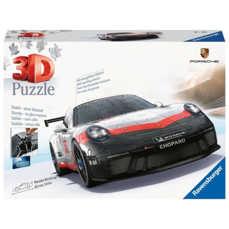 PUZZLE 3D 152 PZAS PORSCHE 911 GT3 CUP - RAVENSBURGER 11557