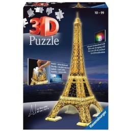 PUZZLE 3D 216 PZAS TORRE EIFFEL NIGHT EDITION - RAVENSBURGER 12579