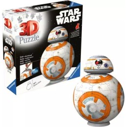 PUZZLE 3D 99 PZAS STAR WARS BB8 - RAVENSBURGER 11578