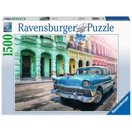 PUZZLE 1500 PZAS COCHES DE CUBA (80x60cms) RAVENSBURGER 12000722