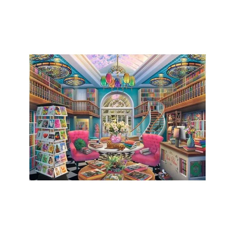 PUZZLE 1000 PZAS EL REINO DEL LIBRO (50x70cms) RAVENSBURGER 12000167